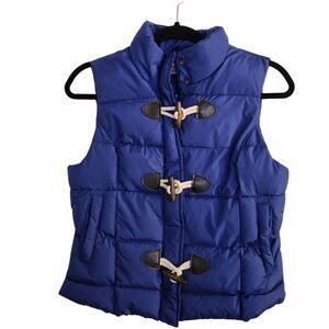 Arizona Jeans Co Kids Puffer Vest Full Front Zip Size Medium